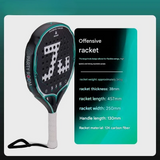 Buong carbon fiber Padel